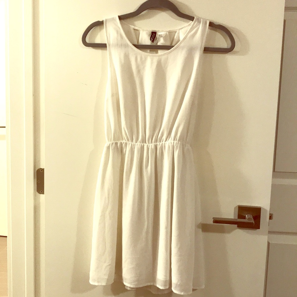 White/ Sheer Dress